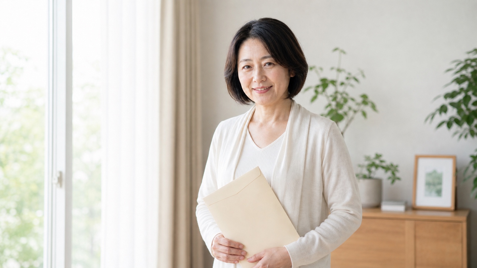 遺言書作成を依頼されたお客様のイメージ